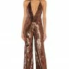 Best Sale 🎁 Camila Coelho Jumpsuits Camila Coelho Callie Jumpsuit In Chocolate ✨