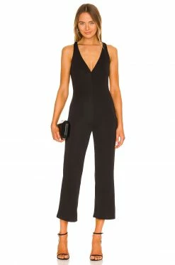 Outlet ✨ Camila Coelho Jumpsuits Camila Coelho Jessie Jumpsuit In Black 👏 -Camila Coelho Sales COEL WC15 V2