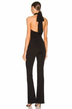 Deals 🛒 Camila Coelho Jumpsuits Camila Coelho Emery Jumpsuit In Black 🎉 -Camila Coelho Sales COEL WC20 V3