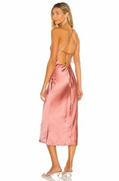 Deals ✔️ Camila Coelho 👗 Dresses Camila Coelho Arnoldo Midi 👗 Dress In Rust 🔥