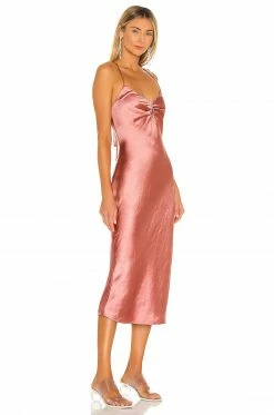 Deals ✔️ Camila Coelho 👗 Dresses Camila Coelho Arnoldo Midi 👗 Dress In Rust 🔥 -Camila Coelho Sales COEL WD122 V3