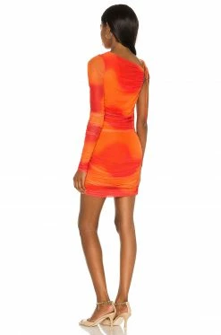 Brand new ✨ Camila Coelho 👗 Dresses Camila Coelho Seri Mini 👗 Dress In Orange Tie Dye 🥰 -Camila Coelho Sales COEL WD145 V4