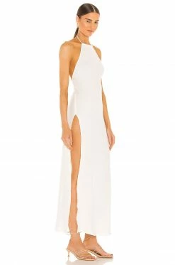 Wholesale 🎁 Camila Coelho 👗 Dresses Camila Coelho Celene Maxi Slip 👗 Dress In White 🥰 -Camila Coelho Sales COEL WD159 V2