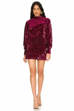 New ✨ Camila Coelho 👗 Dresses Camila Coelho Jezabel Mini 👗 Dress In Burgundy ✔️