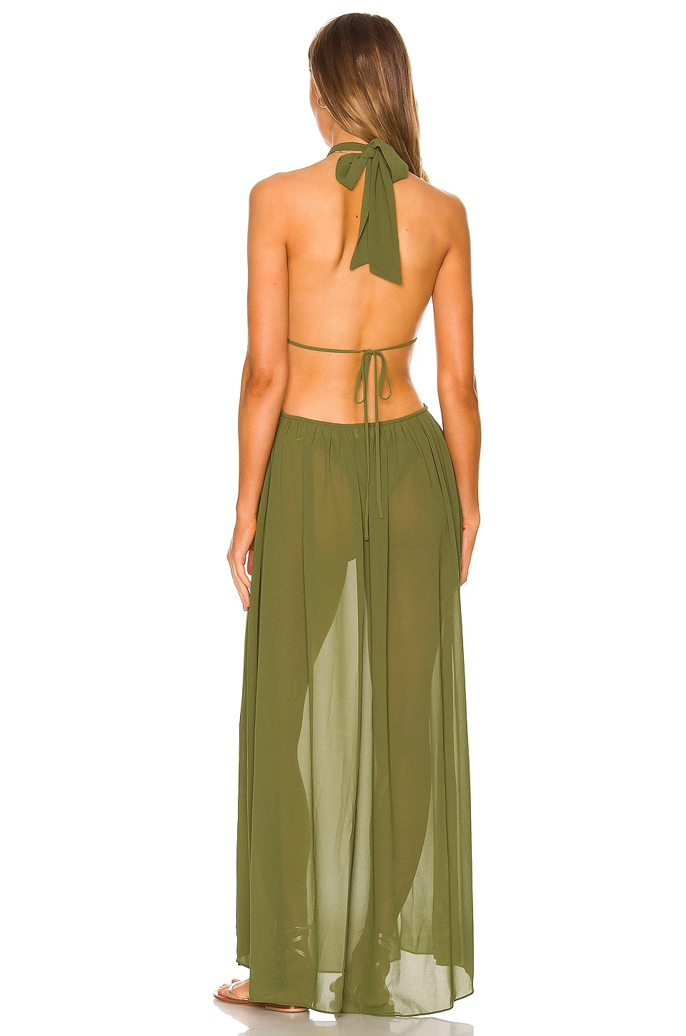 Outlet 🤩 Camila Coelho 👗 Dresses Camila Coelho Scarlet Maxi 👗 Dress In Sage Green ✔️ 6 Outlet 🤩 Camila Coelho 👗 Dresses Camila Coelho Scarlet Maxi 👗 Dress In Sage Green ✔️ - Image 4