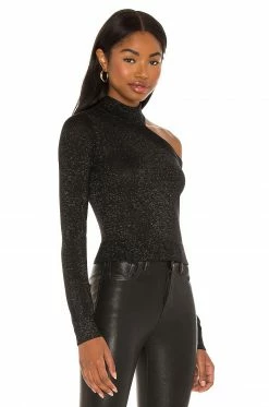 Best deal 👏 Camila Coelho Sweaters & Knits Camila Coelho Bexley Sweater In Black ⌛ -Camila Coelho Sales COEL WK26 V2