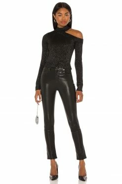 Best deal 👏 Camila Coelho Sweaters & Knits Camila Coelho Bexley Sweater In Black ⌛ -Camila Coelho Sales COEL WK26 V4