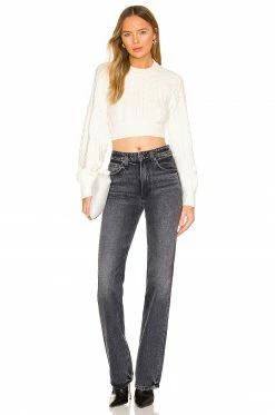 Wholesale 🛒 Camila Coelho Sweaters & Knits Camila Coelho Safaa Sweater In Ivory ✨ -Camila Coelho Sales COEL WK58 V4