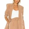 Cheap ✔️ Camila Coelho Jackets & 🧥 Coats Camila Coelho Morena Blazer In Nude Toffee 🎁 2 Cheap ✔️ Camila Coelho Jackets & 🧥 Coats Camila Coelho Morena Blazer In Nude Toffee 🎁 -Camila Coelho Sales COEL WO17 V1