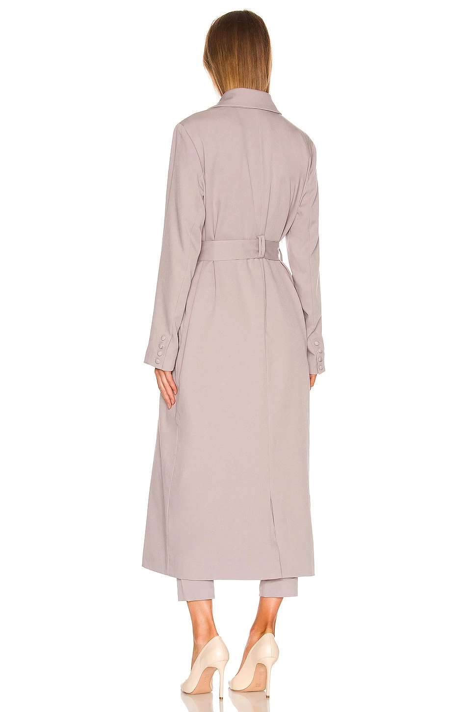 Outlet ⌛ Camila Coelho Jackets & 🧥 Coats Camila Coelho Dean Duster In Grey ⭐ 6 Outlet ⌛ Camila Coelho Jackets & 🧥 Coats Camila Coelho Dean Duster In Grey ⭐ - Image 4