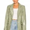 Best Pirce 🔔 Camila Coelho Jackets & 🧥 Coats Camila Coelho Kaden Jacket In Sage 🥰 -Camila Coelho Sales COEL WO35 V1