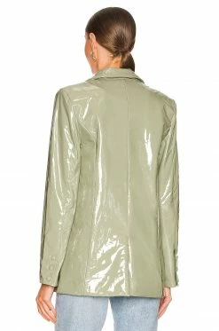 Best Pirce 🔔 Camila Coelho Jackets & 🧥 Coats Camila Coelho Kaden Jacket In Sage 🥰 -Camila Coelho Sales COEL WO35 V4