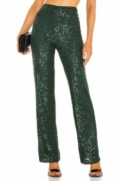Outlet 🎁 Camila Coelho Pants Camila Coelho Calvin Pant In Green 🤩