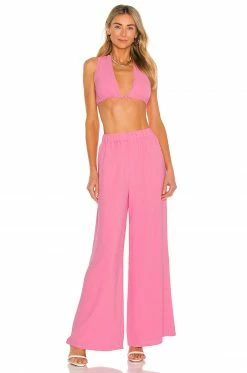 Top 10 ✔️ Camila Coelho Camila Coelho Devon Pants In Hot Pink ❤️ -Camila Coelho Sales COEL WP44 V4