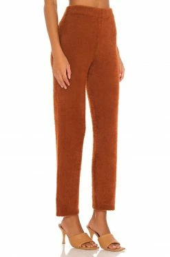 Cheapest 🎁 Camila Coelho Pants Camila Coelho Alondra Pant In Chocolate ❤️ -Camila Coelho Sales COEL WP49 V2