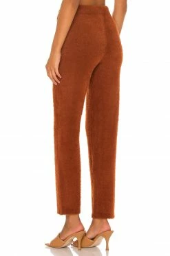 Cheapest 🎁 Camila Coelho Pants Camila Coelho Alondra Pant In Chocolate ❤️ -Camila Coelho Sales COEL WP49 V3