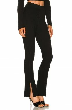 Best deal 🔔 Camila Coelho Pants Camila Coelho Titus Knit Pant In Black 😉 -Camila Coelho Sales COEL WP54 V2