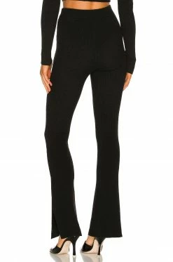Best deal 🔔 Camila Coelho Pants Camila Coelho Titus Knit Pant In Black 😉 -Camila Coelho Sales COEL WP54 V3