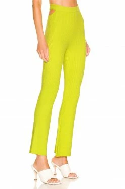 Wholesale 💯 Camila Coelho Pants Camila Coelho Coyote Pant In Lime 🌟 -Camila Coelho Sales COEL WP63 V2
