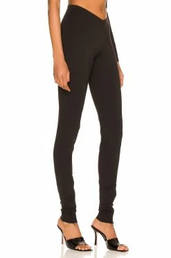 Cheap 🔔 Camila Coelho Pants Camila Coelho Tammy Leggings In Black 😀 -Camila Coelho Sales COEL WP64 V3