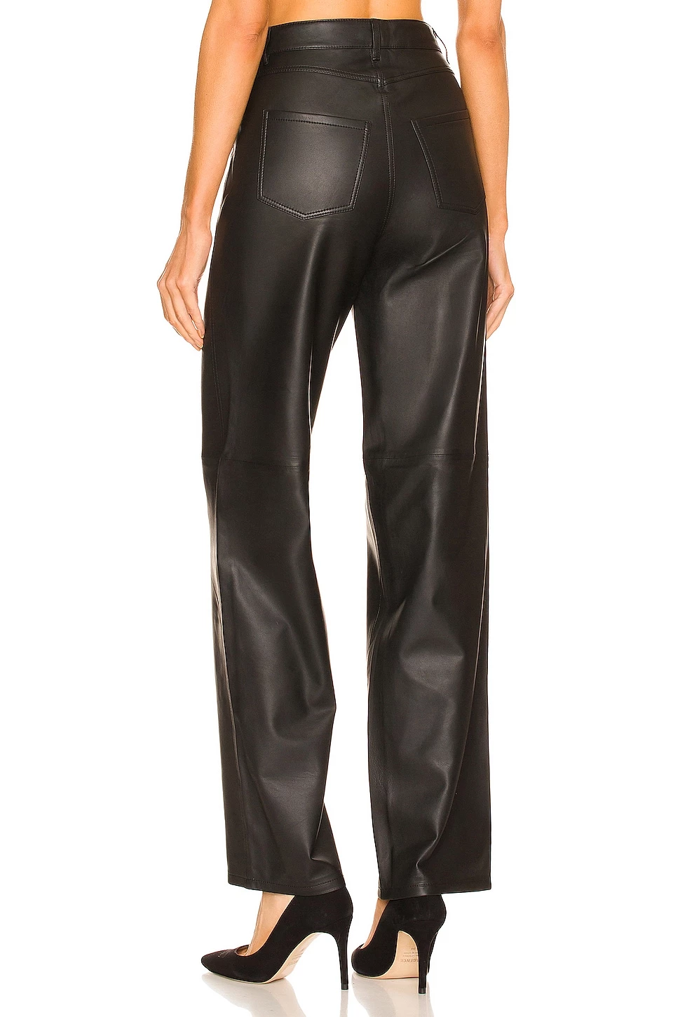 Cheap ❤️ Camila Coelho Pants Camila Coelho Jess Leather Pant In Black ⌛ 5 Cheap ❤️ Camila Coelho Pants Camila Coelho Jess Leather Pant In Black ⌛ - Image 3