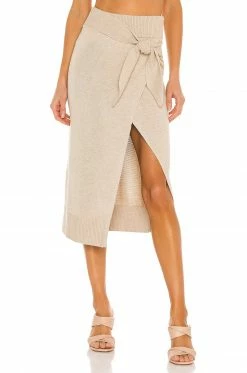 Cheapest 😀 Camila Coelho 👗 Skirts Camila Coelho Mimmi Wrap 👗 Skirt In Toffee 😍
