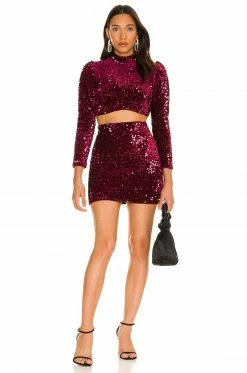 Cheap 🌟 Camila Coelho 👗 Skirts Camila Coelho Justina Mini 👗 Skirt In Burgundy 🎁 10 Cheap 🌟 Camila Coelho 👗 Skirts Camila Coelho Justina Mini 👗 Skirt In Burgundy 🎁 -Camila Coelho Sales COEL WQ79 V4