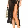 Deals 🛒 Camila Coelho 🩱 Swimsuits & Cover-Ups Camila Coelho Offshore Midi 👗 Skirt In Black 😍