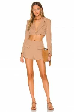 Flash Sale ⌛ Camila Coelho Rompers Camila Coelho Genelle Romper In Taupe 🥰