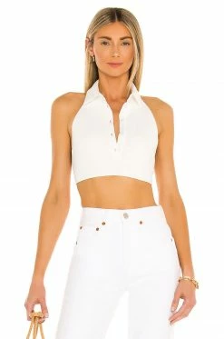 Brand new 🎁 Camila Coelho Tops Camila Coelho Briella Crop Tank In Ivory 🔔