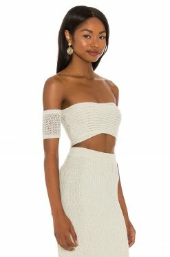 Top 10 🤩 Camila Coelho Tops Camila Coelho Joss Top In Light Mint ❤️ -Camila Coelho Sales COEL WS134 V2