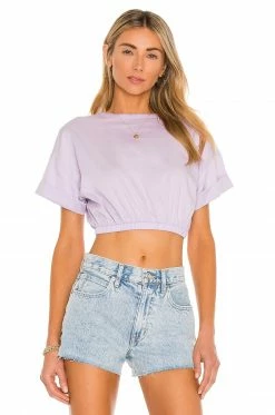 Wholesale 🎉 Camila Coelho Tops Camila Coelho Alia Top In Pale Lavender 🌟