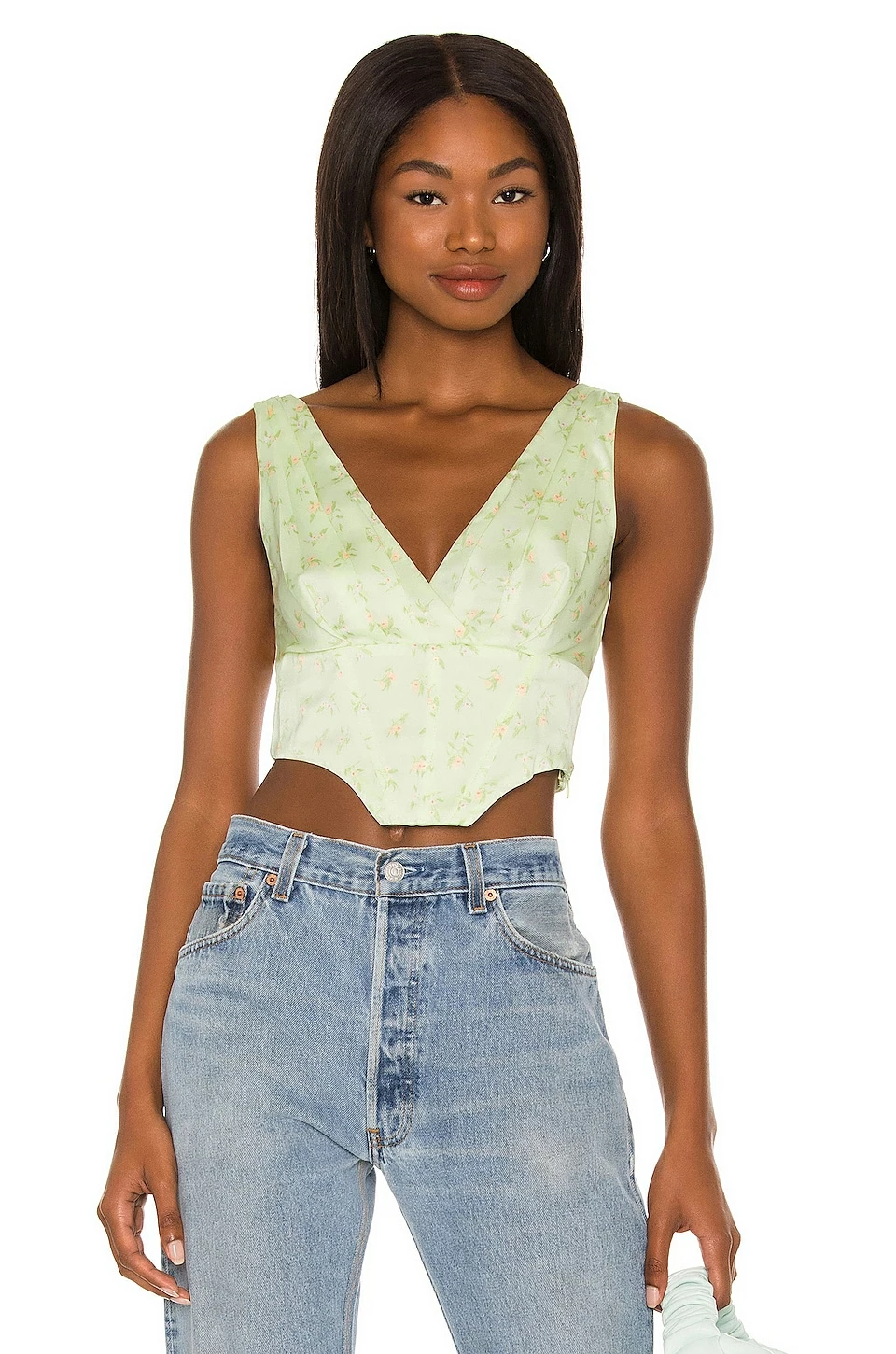 Cheapest ๐คฉ Camila Coelho Tops Camila Coelho Trudy Bustier In Sage Delilah โ๏ธ 3 Cheapest ๐คฉ Camila Coelho Tops Camila Coelho Trudy Bustier In Sage Delilah โ๏ธ