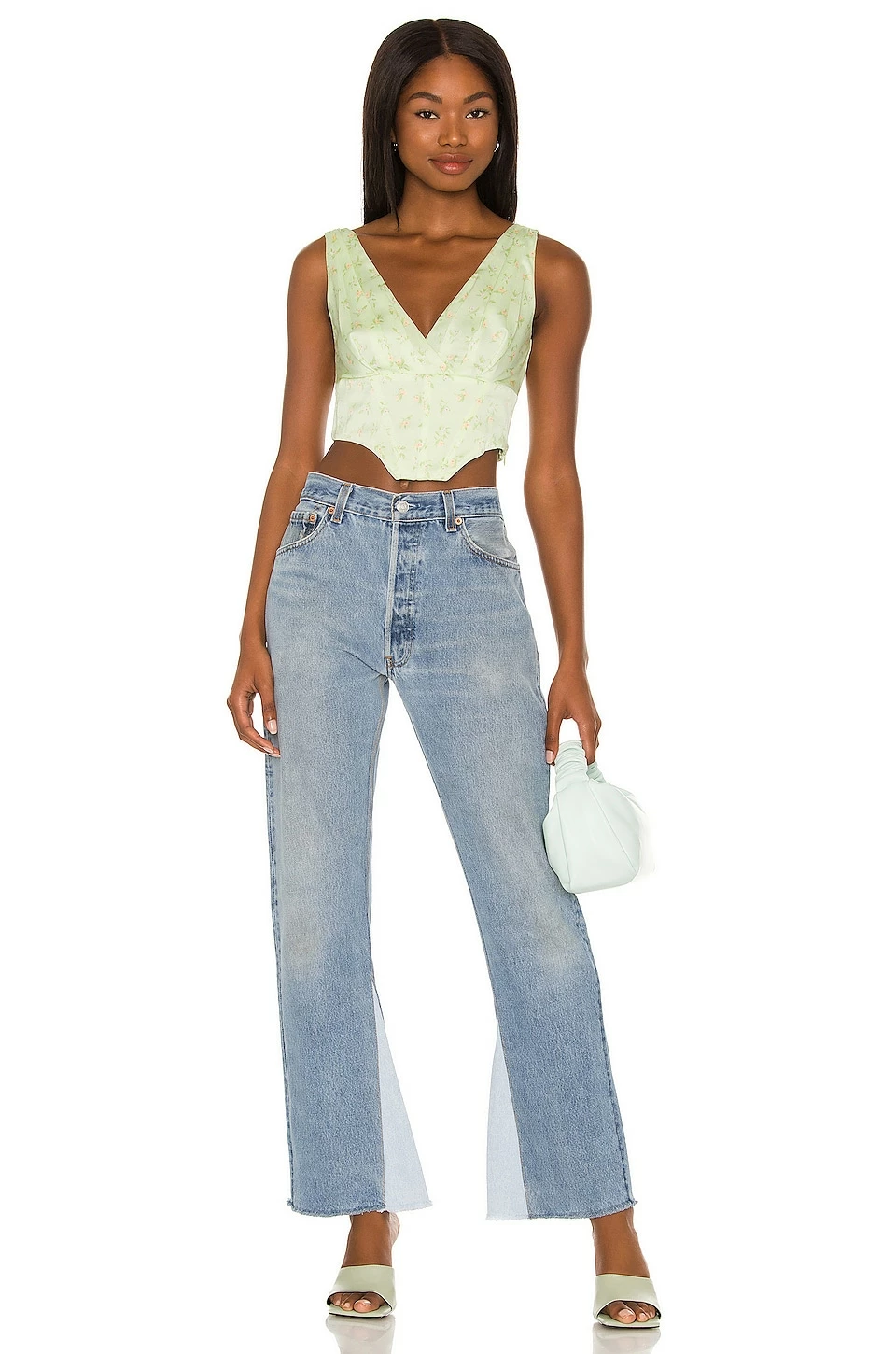 Cheapest ๐คฉ Camila Coelho Tops Camila Coelho Trudy Bustier In Sage Delilah โ๏ธ 6 Cheapest ๐คฉ Camila Coelho Tops Camila Coelho Trudy Bustier In Sage Delilah โ๏ธ - Image 4