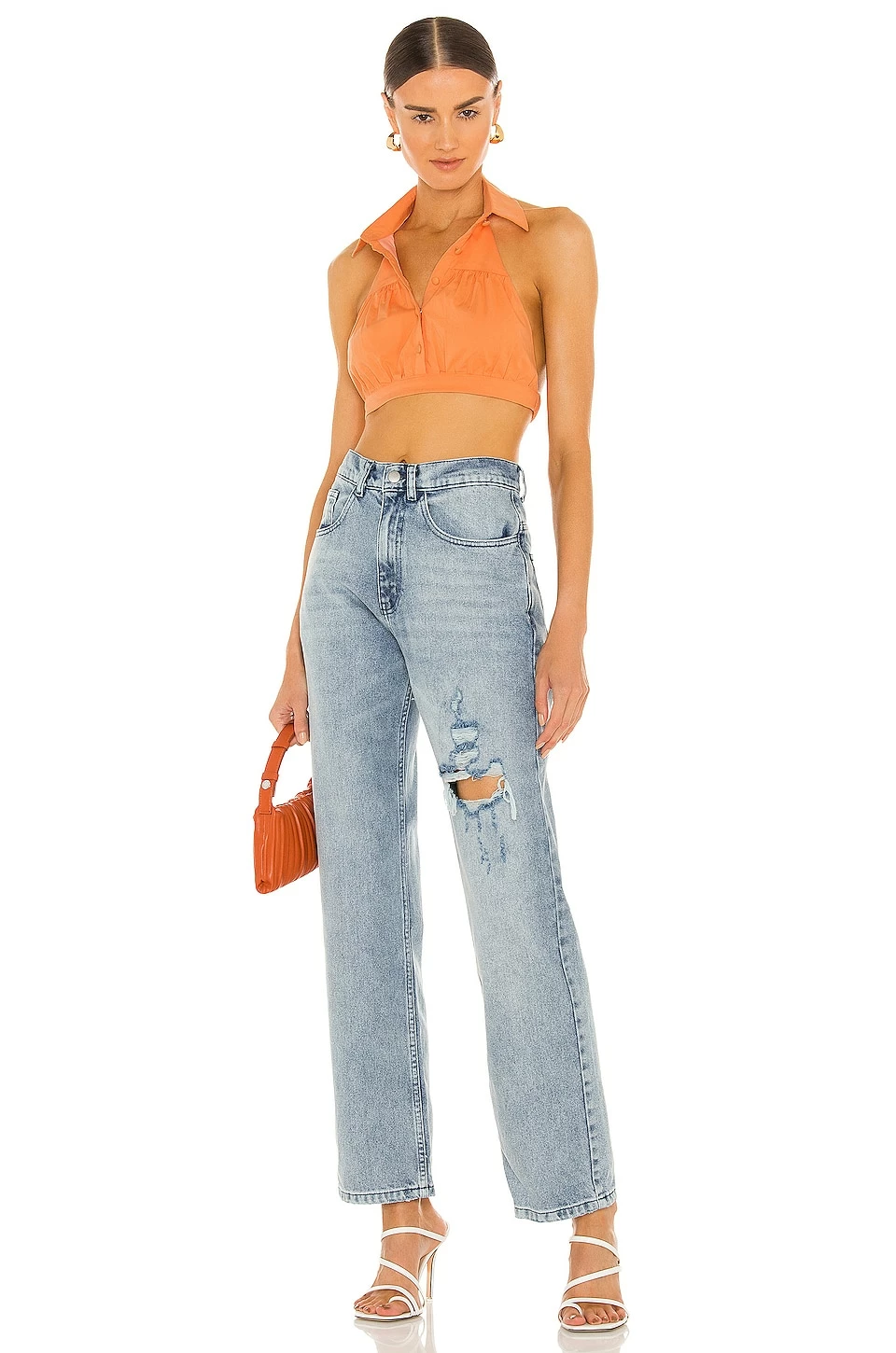 New ⭐ Camila Coelho Tops Camila Coelho Maddie Top In Peach 🎉 6 New ⭐ Camila Coelho Tops Camila Coelho Maddie Top In Peach 🎉 - Image 4