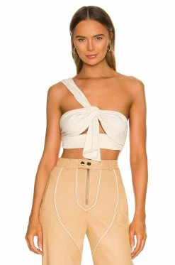 Best Pirce ✨ Camila Coelho Tops Camila Coelho Jalena Top In Beige 👏