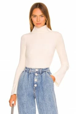 Flash Sale 😀 Camila Coelho Tops Camila Coelho Gloria Bodysuit In Off White ✨