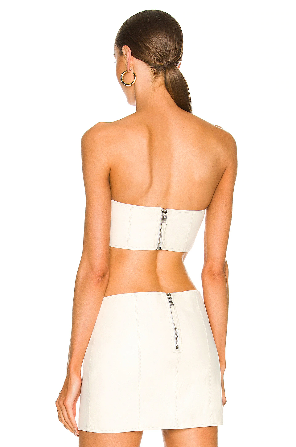 Top 10 🤩 Camila Coelho Tops Camila Coelho Leather Tube Top In White 🌟 5 Top 10 🤩 Camila Coelho Tops Camila Coelho Leather Tube Top In White 🌟 - Image 3