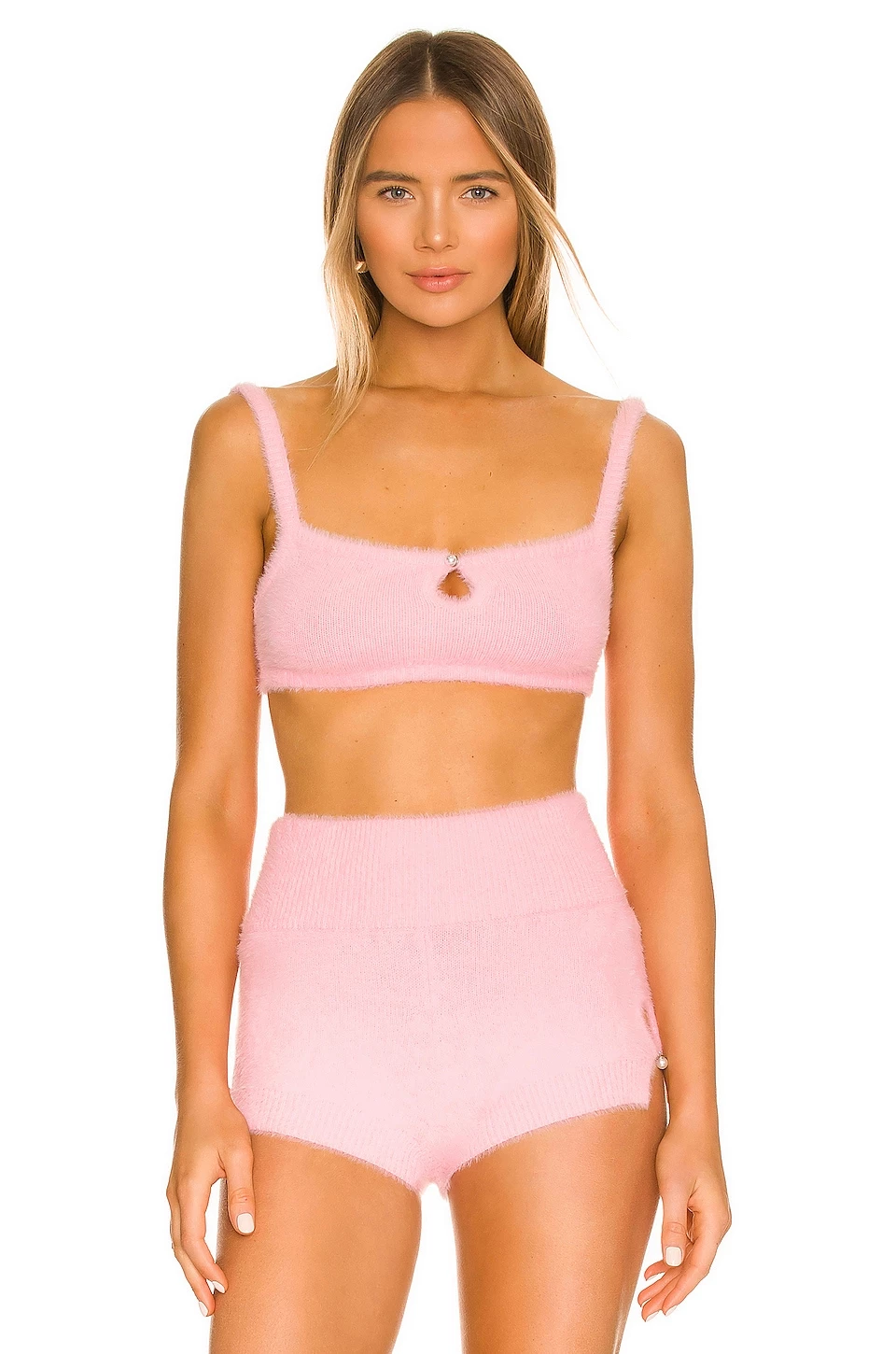 Flash Sale ⭐ Camila Coelho Tops Camila Coelho Genevieve Knit Bralette In Baby Pink ⌛ 3 Flash Sale ⭐ Camila Coelho Tops Camila Coelho Genevieve Knit Bralette In Baby Pink ⌛
