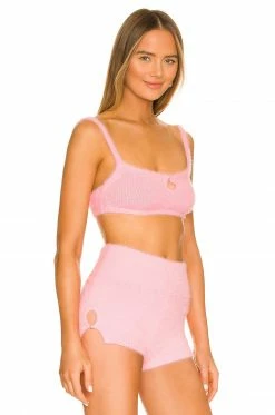 Flash Sale ⭐ Camila Coelho Tops Camila Coelho Genevieve Knit Bralette In Baby Pink ⌛ 7 Flash Sale ⭐ Camila Coelho Tops Camila Coelho Genevieve Knit Bralette In Baby Pink ⌛ -Camila Coelho Sales COEL WS225 V2