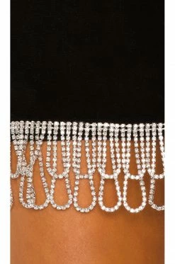 Flash Sale 👍 Camila Coelho Tops Camila Coelho Aliah Cropped Top In Black ⭐ -Camila Coelho Sales COEL WS47 V5