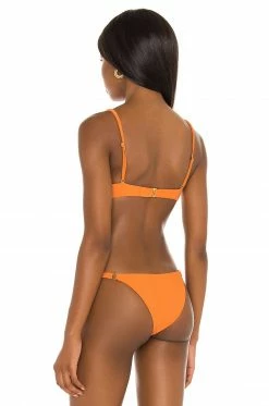 Best Pirce ✔️ Camila Coelho 🩱 Swimsuits & Cover-Ups Camila Coelho Tango Top In Rustic Orange ✔️ -Camila Coelho Sales COEL WX100 V3