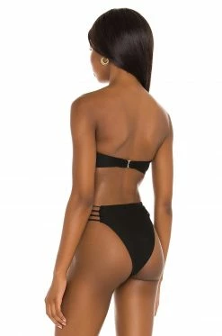 Cheap 🔥 Camila Coelho 🩱 Swimsuits & Cover-Ups Camila Coelho Laura Top In Black ⭐ -Camila Coelho Sales COEL WX105 V3