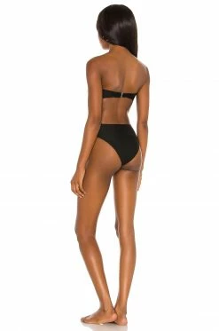 Top 10 ❤️ Camila Coelho 🩱 Swimsuits & Cover-Ups Camila Coelho Laura One Piece In Black ✨ -Camila Coelho Sales COEL WX106 V3