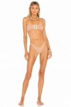 Buy 😍 Camila Coelho 🩱 Swimsuits & Cover-Ups Camila Coelho Taya Bottom In Camel & White 💯 10 Buy 😍 Camila Coelho 🩱 Swimsuits & Cover-Ups Camila Coelho Taya Bottom In Camel & White 💯 -Camila Coelho Sales COEL WX108 V4