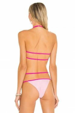 Best Sale 🔥 Camila Coelho 🩱 Swimsuits & Cover-Ups Camila Coelho Belmira Top In Pink Multi 😀 -Camila Coelho Sales COEL WX114 V3