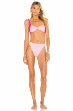 Flash Sale 😀 Camila Coelho 🩱 Swimsuits & Cover-Ups Camila Coelho Benedita Bottom In Pink Multi 🤩 -Camila Coelho Sales COEL WX117 V4