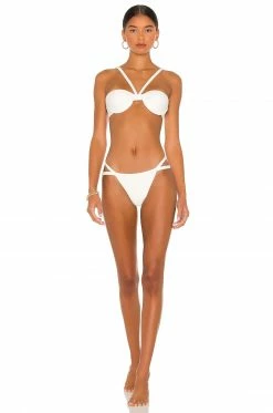 Flash Sale 🛒 Camila Coelho 🩱 Swimsuits & Cover-Ups Camila Coelho Artika Bottom In Cream 🎉 -Camila Coelho Sales COEL WX123 V4