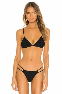 Buy 😀 Camila Coelho 🩱 Swimsuits & Cover-Ups Camila Coelho Santana Top In Black ⭐