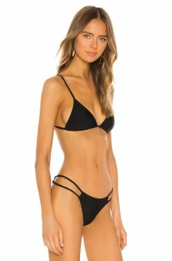 Buy 😀 Camila Coelho 🩱 Swimsuits & Cover-Ups Camila Coelho Santana Top In Black ⭐ -Camila Coelho Sales COEL WX1 V2